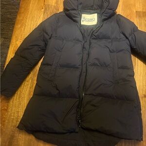 Herno Box-Quilted Down Jacket - black (US 4/IT 40 = small)